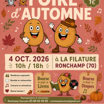 27ème FOIRE D 'AUTOMNE - BULLETIN DE PARTICIPATION 